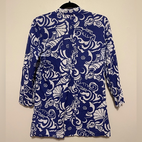 Lilly Pulitzer Beaded Neckline Top - Picture 2 of 6